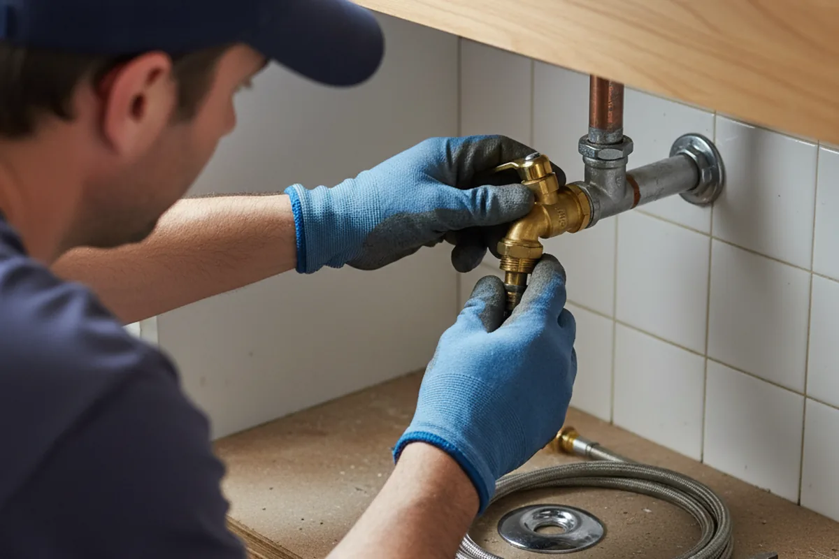 Shutoff valve and fitting work during Emergency Plumbing in Kaneohe